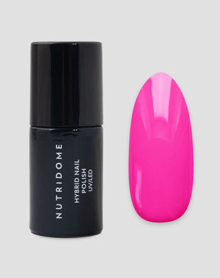 Lakier hybrydowy do paznokci UV/LED Pink Bloom 014 Nutridome - 1