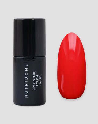 Lakier hybrydowy do paznokci UV/LED Red Velvet 016 Nutridome - 1