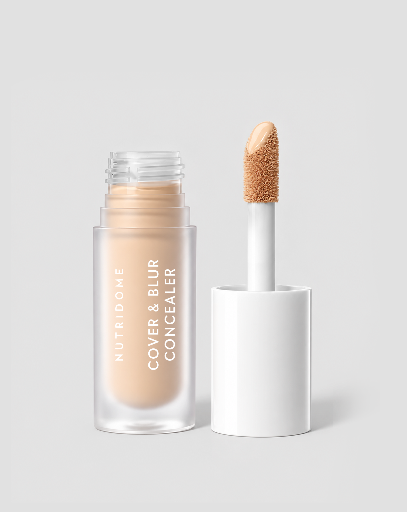 Korektor kryjąco-wygładzający pod oczy i na twarz z witaminą C na cienie i przebarwienia Nutridome 5 ml - 03 Warm Suede - 2