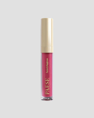 Błyszczyk z drobinkami optycznie zwiększający usta, lustrzany efekt 06 Vivid Lipgloss Paese