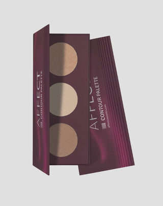 Paleta do konturowania i modelowania twarzy Contour Palette Affect Professional Cosmetics