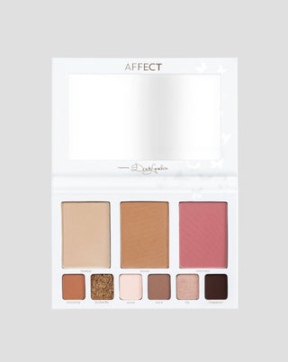 Paleta do makijażu Butterfly Makeup róże i bronzery Affect Professional Cosmetics - 3