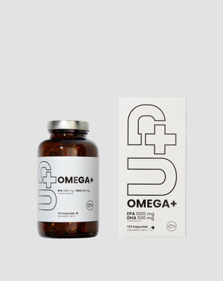 Suplement Up Omega+ UP Nienasycone kwasy tłuszczowe Omega-3 Health Pharma 120 kapsułek - 4