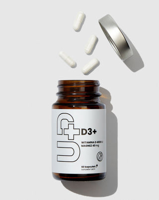 Suplement Up D3+ Witamina D3 w połączeniu z magnezem UP Health Pharma 60 kapsułek - 2