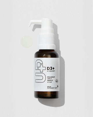 Suplement Up D3+ Witamina D3 w kroplach dla wsparcia odporności i kości Up Health Pharma - 1