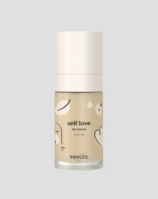 Naturalny i ekologiczny krem BB Self Love do twarzy w odcieniu Light Beige 30 ml Resibo
