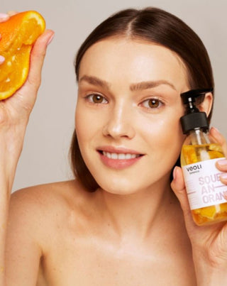 Emulgujący olejek do zmywania makijażu i Spf squeeze an orange Veoli Botanica - 2