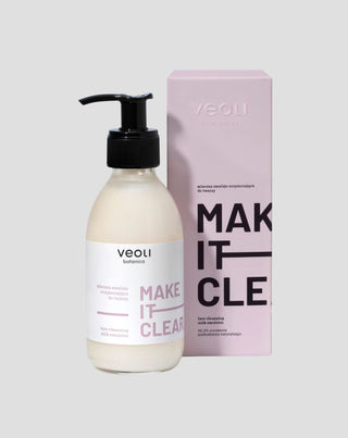 Naturalna emulsja do oczyszczania twarzy Make it clear Veoli Botanica