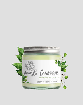 Naturalne masło laurowe na zmiany skórne antyseptyczne i antybakteryjne E-Fiore - 1