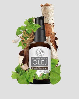 Naturalny olej dziegciowy na problemy z łupieżem łuszczycą i grzybicą E-Fiore