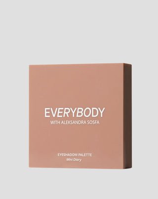 Paleta czterech cieni do powiek w neutralnej tonacji Mini Diary Everybody London - 4