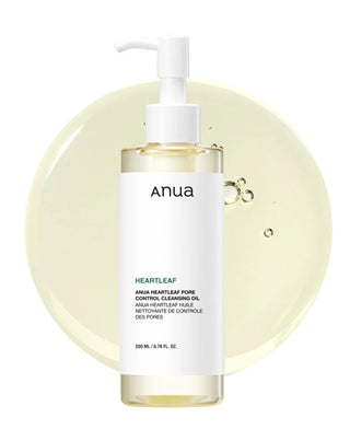Oczyszczający olejek z pstrolistką sercowatą Heartleaf Pore Control Cleansing Oil ANUA3