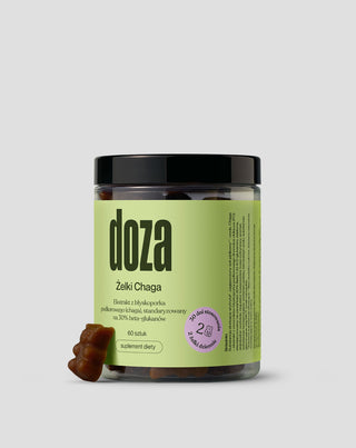 Żelki z ekstraktem z grzyba Chaga 60 szt. Doza - 3