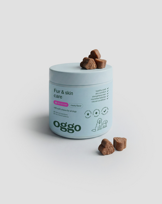 Fur & Skin karma uzupełniająca dla psów na piękną sierść i zdrową skórę Oggo 180 g - 3
