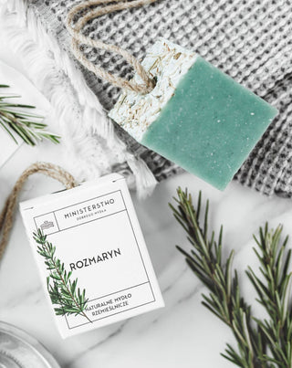Wegańskie mydło w kostce Rozmaryn Ministerstwo Dobrego Mydła - 3