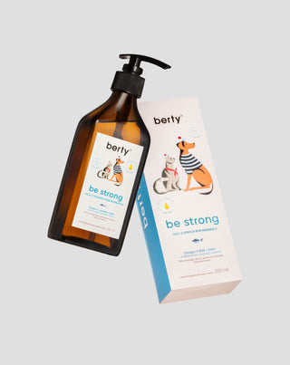 Olej rybny Omega-3 dla psa i kota Be strong Berty - 4