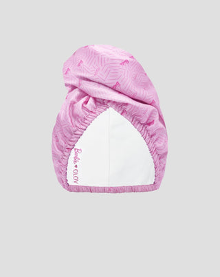 Dwustronny turban do włosów Barbie Double Sided Hair Wrap Sport&Satin ZigZag Glov
