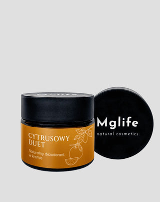 Naturalny dezodorant w kremie Cytrusowy Duet Mglife