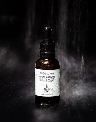 Serum do twarzy z witaminą C 15% i witaminą E rozjaśniający przebarwienia Biosoma