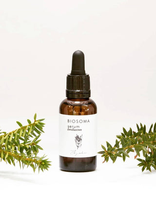 Dwufazowe serum do twarzy anti-aging z kwasem hialuronowym i naturalnymi olejami Biosoma