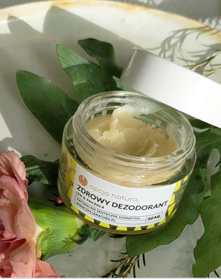 Naturalny dezodorant w kremie - zdrowy dezodorant len & Paczula Opcja Natura_2 - 3
