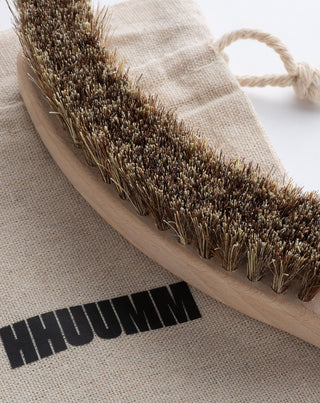 Szczotka do masażu ciała, półokrągła mix włókien no.16 HHUUMM_1 - 2