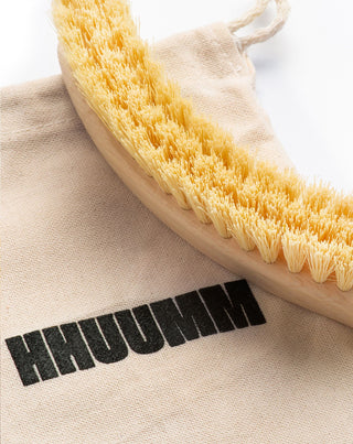 Szczotka do masażu ciała, półokrągła włókno tempico no.17 HHUUMM_1 - 2