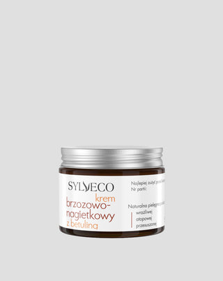 Krem łagodzący i regenerujący do cery wrażliwej brzozowo-nagietkowy z betuliną Sylveco