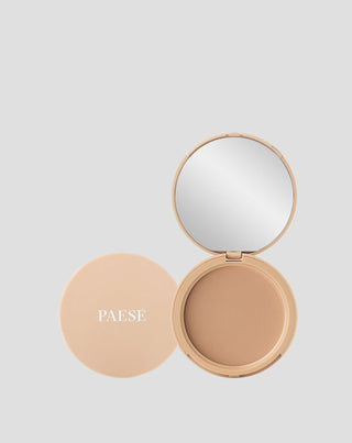 Matująco kryjący puder z olejem arganowym oraz filtrem UV nr 4 Paese - 1