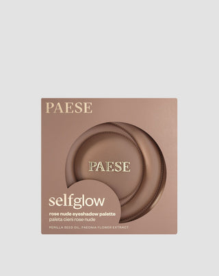 Paleta cieni uniwersalnych w nowoczesnej formule ułatwiającej blendowanie Rose Nude Selfglow Paese - 5
