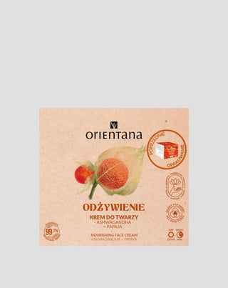 Krem do twarzy z żeń-szeniem indyjskim (ashwagandha) Orientana