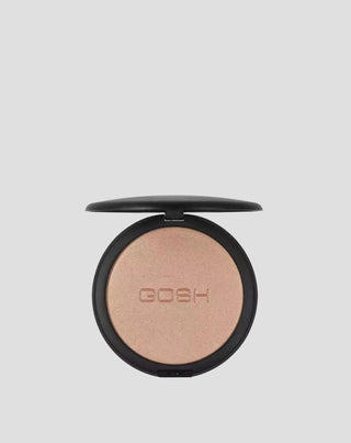 Puder brązujący z efektem rozświetlającym Giant Sun Powder 001 Metallic Gold Gosh