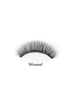 Sztuczne rzęsy na pasku 2d do wielokrotnego stosowania łatwe w aplikacji Wowee! Bamm!Lashes