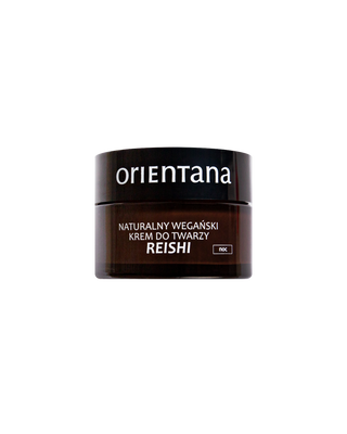 Naturalny wegański krem do twarzy na noc dla osób z pierwszymi oznakami starzenia Reishi Orientana