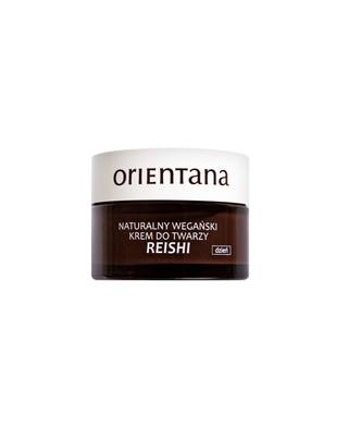 Naturalny wegański krem do twarzy na dzień z grzybami reishi Orientana