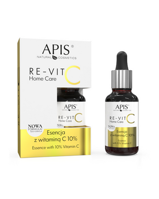 Żelowa esencja z witaminą C 10% poprawiająca koloryt skóry Re-Vit C Home Care Apis