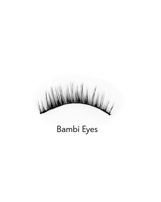Sztuczne rzęsy na pasku 2d do wielokrotnego stosowania miękkie i lekkie Bambi Eyes Bamm!Lashes - 2
