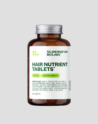 Tabletki odżywcze na włosy Hair nutrient tablets food suplement Scandinavian Biolabs