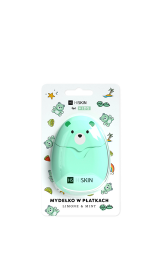 Mydełko w płatkach dla dzieci miętowe limone & mint HiSkin for Kids 50 sztuk