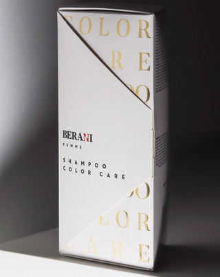 Naturalny szampon do włosów farbowanych z kerascalpem nawilżający i ochronny Berani Femme - 4
