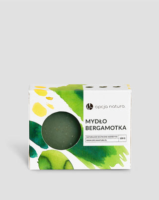Naturalnie oczyszczające Mydło Bergamotka z olejami roślinnymi Opcja Natura - 1