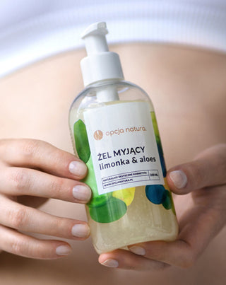 Żel do mycia ciała i twarzy Limonka & Aloes 100% naturalny Opcja Natura_2 - 2