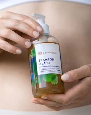 Szampon z lasu do włosów przetłuszczających się z porzywą i aloesem Opcja Natura_2 - 2