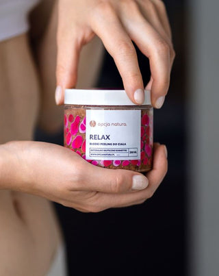 Oczyszczający peeling do ciała Relax naturalny z solą Epsom Opcja Natura_2 - 2