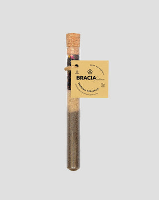 Uspokajający szot do kąpieli z solą magnezowo-potasową Stalowy Hibiskus Bracia Mydlarze