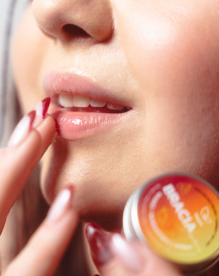 Owocowy sorbet na suche i spierzchnięte usta wiśnia mango i mandarynka Bracia Mydlarze_3 - 3