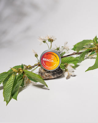 Owocowy sorbet na suche i spierzchnięte usta wiśnia mango i mandarynka Bracia Mydlarze - 4