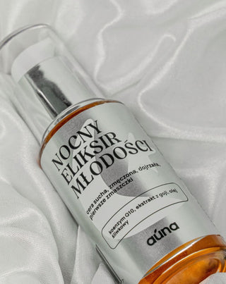 Nocny eliksir młodości z koenzymem Q10 do cery suchej, zmęczonej i dojrzałej Auna - 3