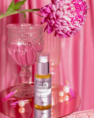 Kwiatowy eliksir łagodzący do cery naczynkowej z ekstraktem z kasztanowca Auna - 3