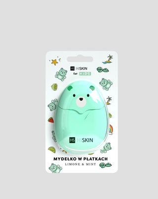 Mydełko w płatkach dla dzieci miętowe limone & mint HiSkin for Kids 50 sztuk - 1